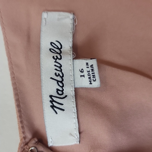 MADEWELL Ruched-Waist Mini Dress in Star Shower L3444 - Picture 3 of 16